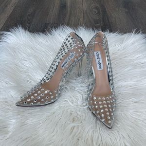 Rhinestone cinderella heels